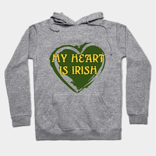 My Heart Is Irish Hoodie